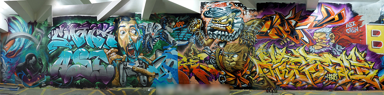 西安涂鸦ASTCREW Graffiti Studio 往期作品回顾