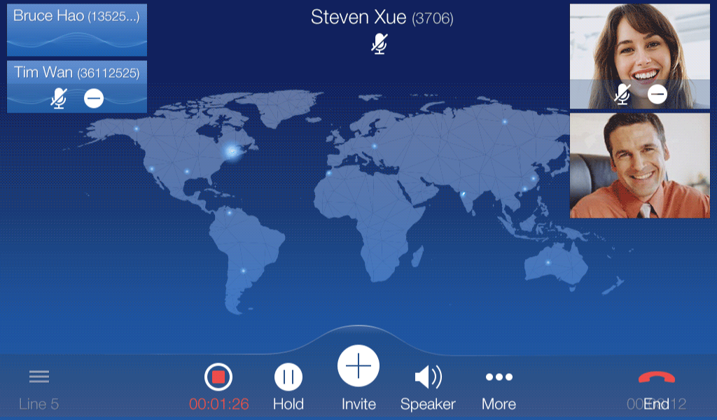 地球射线UI动效设计