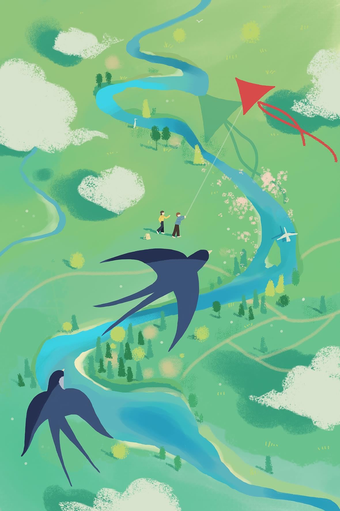 关于春天（图ZMjAzODMxMDUy） - 创作习作 - 站酷设计师抹茶味游客原创素材 - 站酷ZCOOL