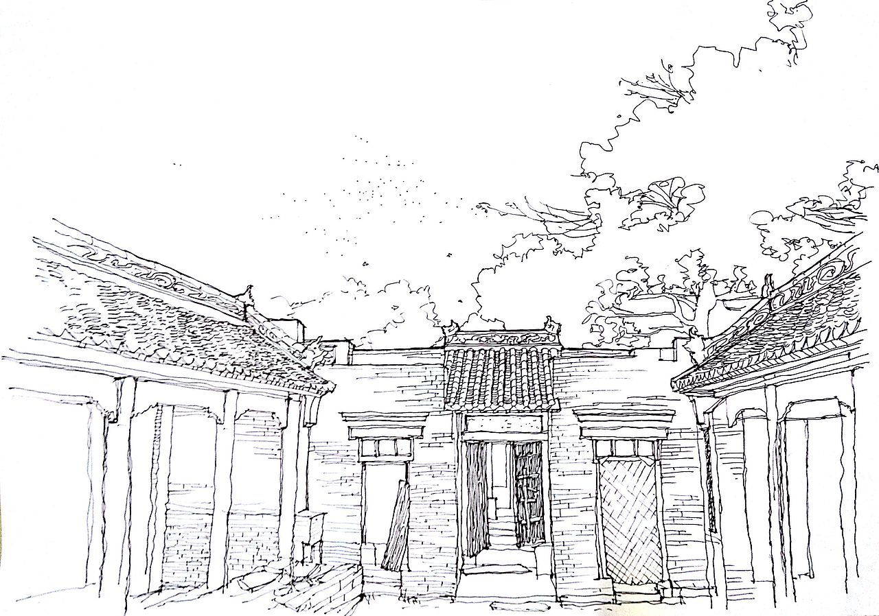 河北写生手绘（图ZNTQyOTAxMDQ=） - 绘画 - 站酷设计师我是王大大头原创素材 - 站酷ZCOOL