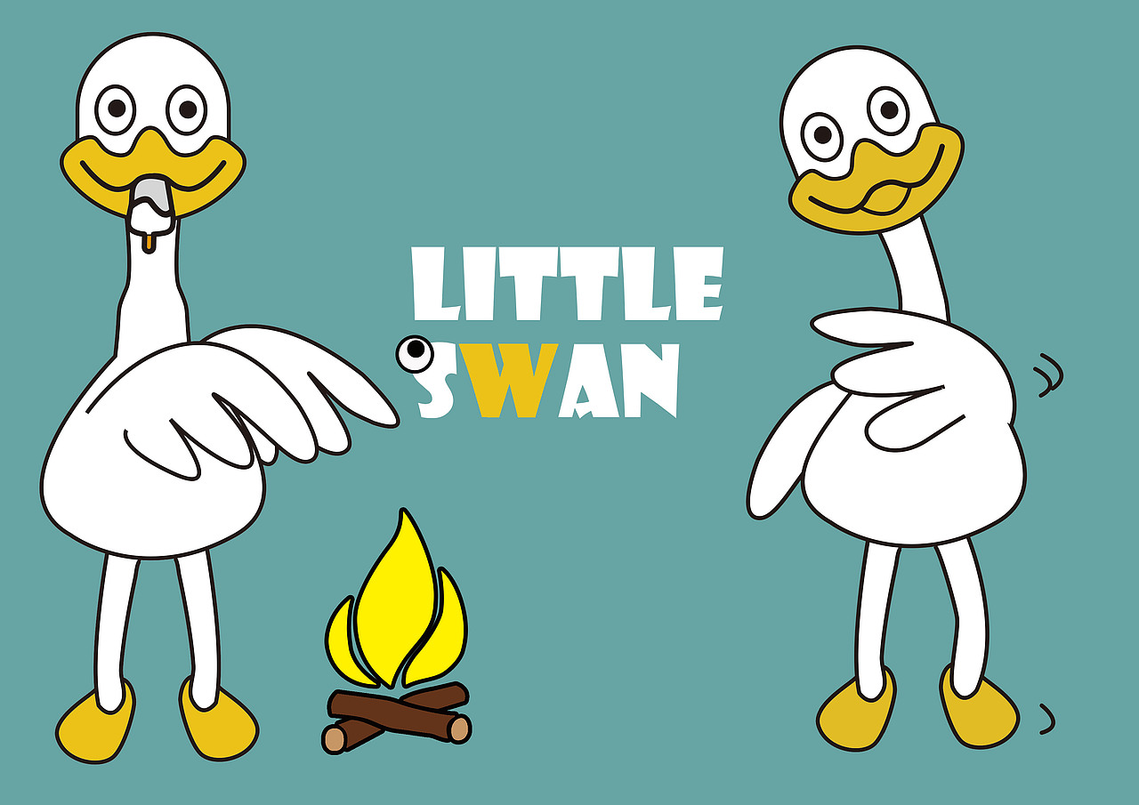 LITTLESWAN（图ZMzQzOTg0MTY=） - 品牌 - 站酷设计师吃毛豆原创素材 - 站酷ZCOOL