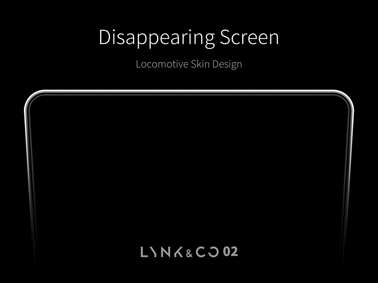 消失的屏幕 · 领克02车机主题设计