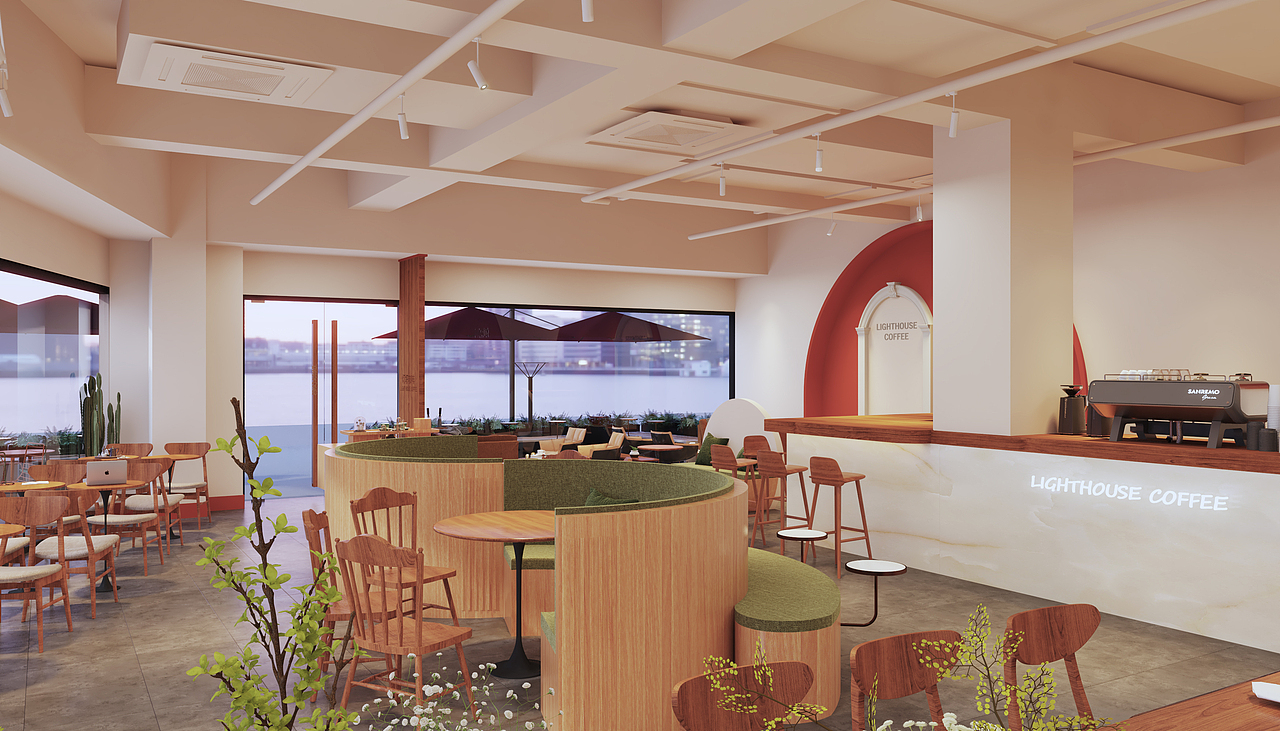 咖啡店（图ZMjY5MzEyMTk2） - 商业空间设计 - 站酷设计师盒子里设计原创素材 - 站酷ZCOOL