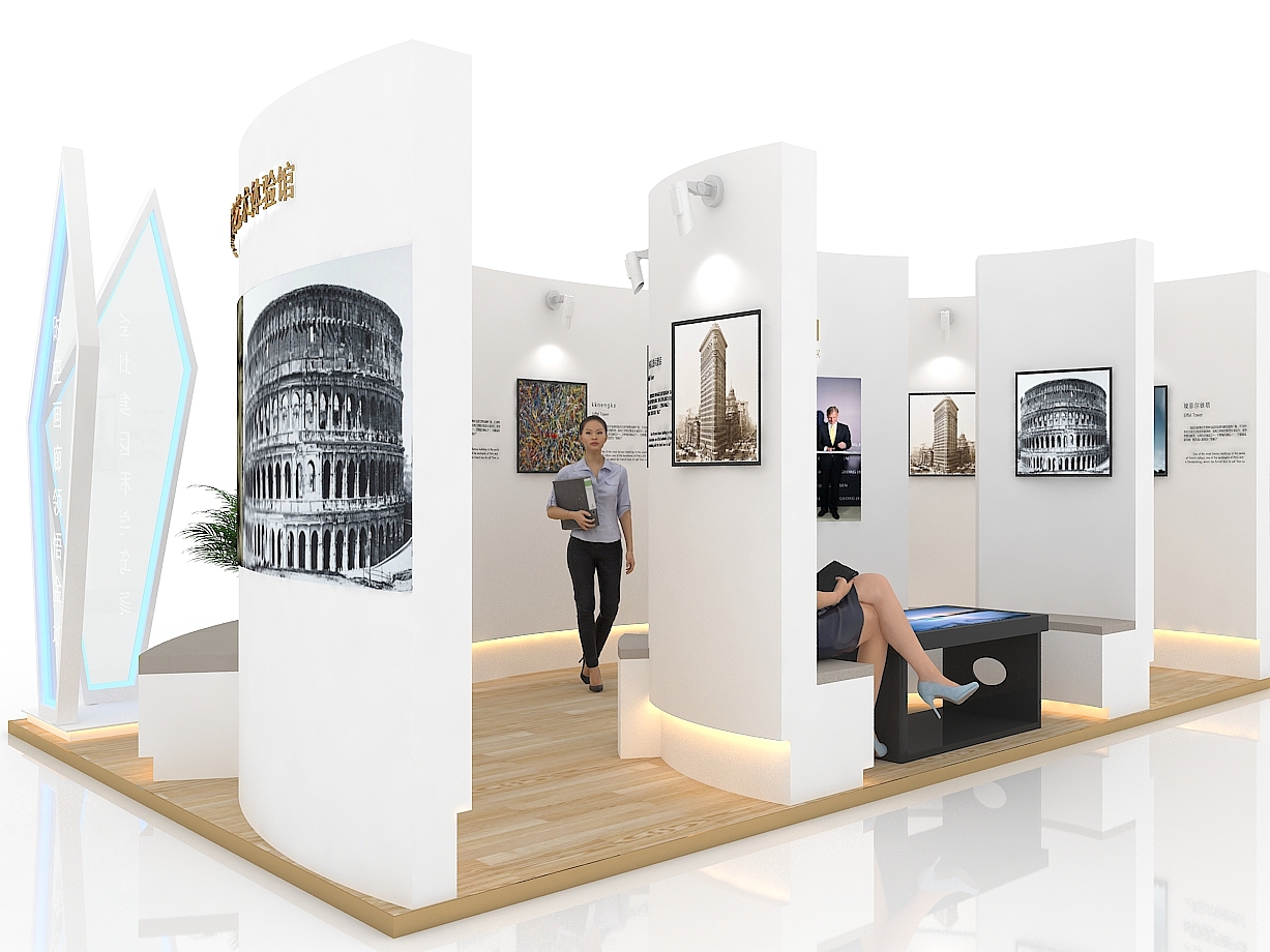 金地—创意外展，模仿角斗场（图ZMTc5NjI0MzMy） - 展陈设计 - 站酷设计师博思维设计工作室原创素材 - 站酷ZCOOL