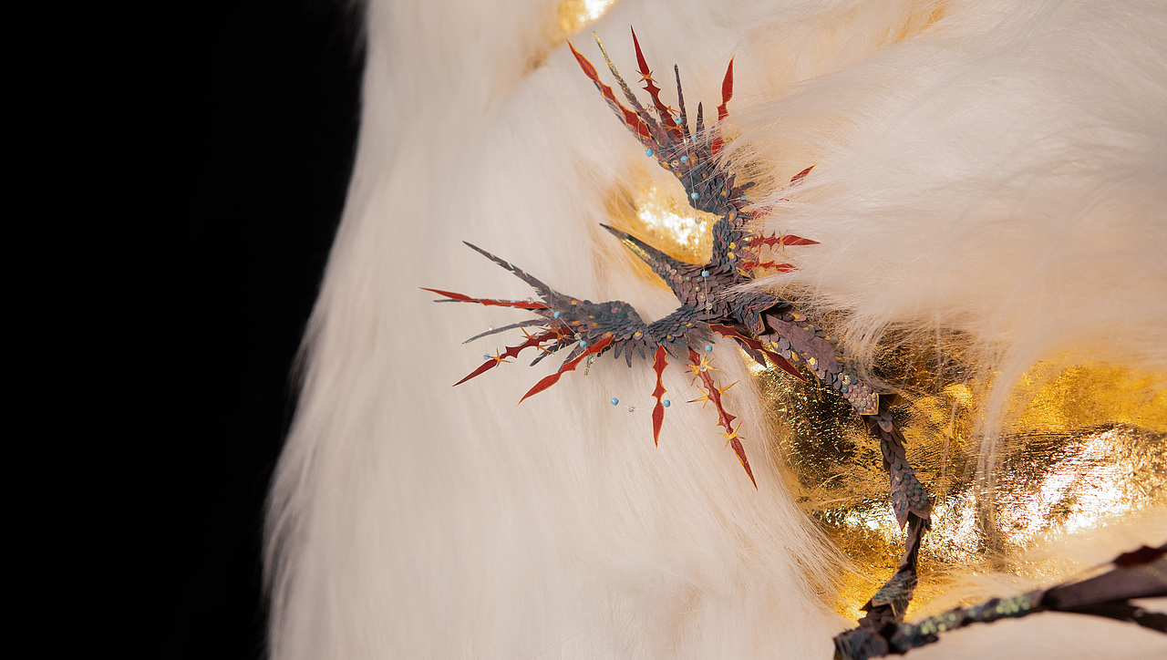 山海经-蛊雕（图ZMzM2NDcxNjAw） - 其他手工艺 - 站酷设计师fffzr原创素材 - 站酷ZCOOL