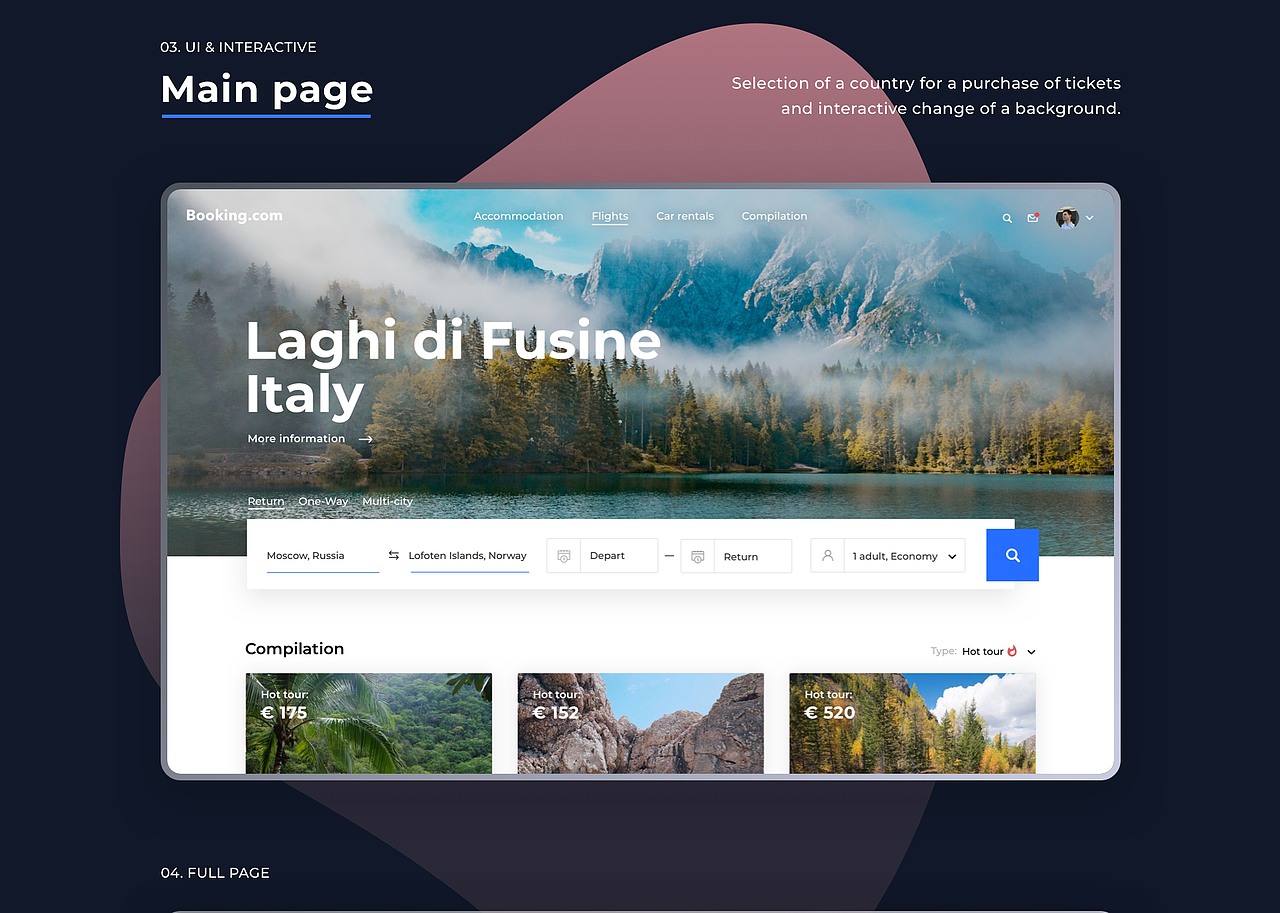 Booking.com — Redesign Concept