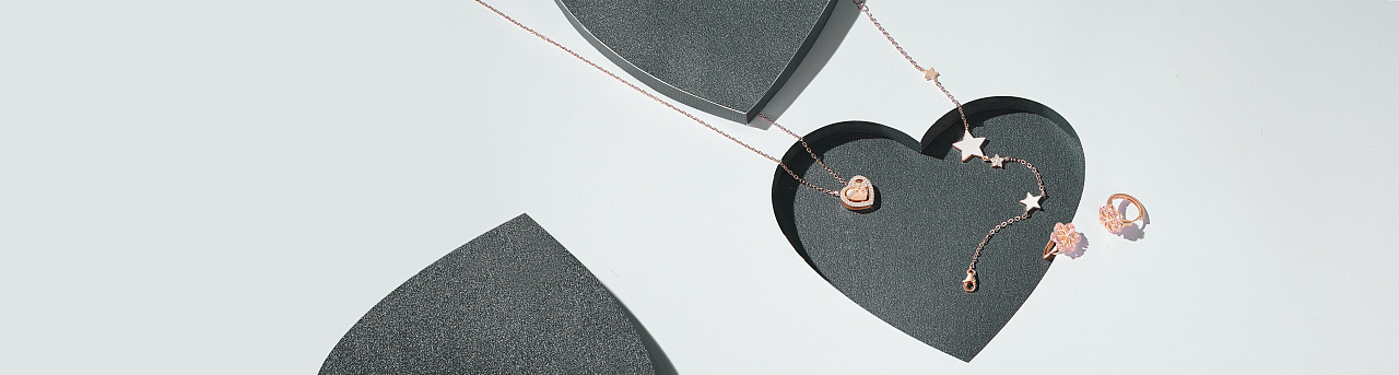 定制珠宝首饰摄影横幅创意广告