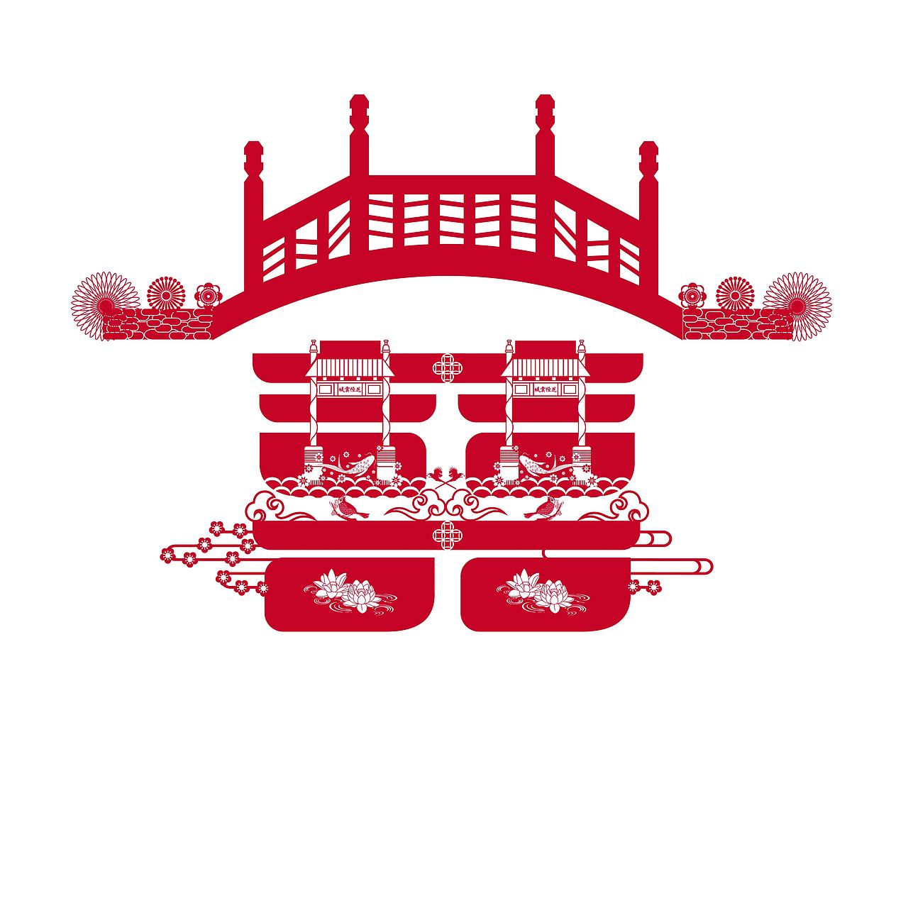 《承德避暑山庄之芝径云堤》（图ZMjQyMjEyNzQ4） - 创作习作 - 站酷设计师逸君荷Dyln原创素材 - 站酷ZCOOL