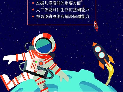 少儿教育单张和展架