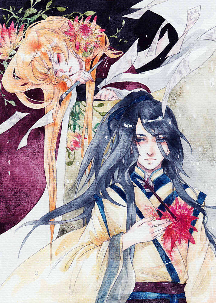 古风图集（图ZMTIwMDkyNjg=） - 商业插画 - 站酷设计师灵葉原创素材 - 站酷ZCOOL
