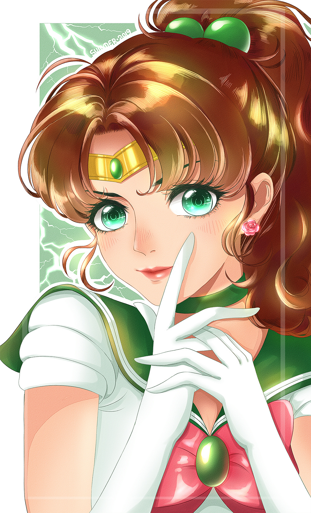 向我童年最爱的动漫《美少女战士》致敬!