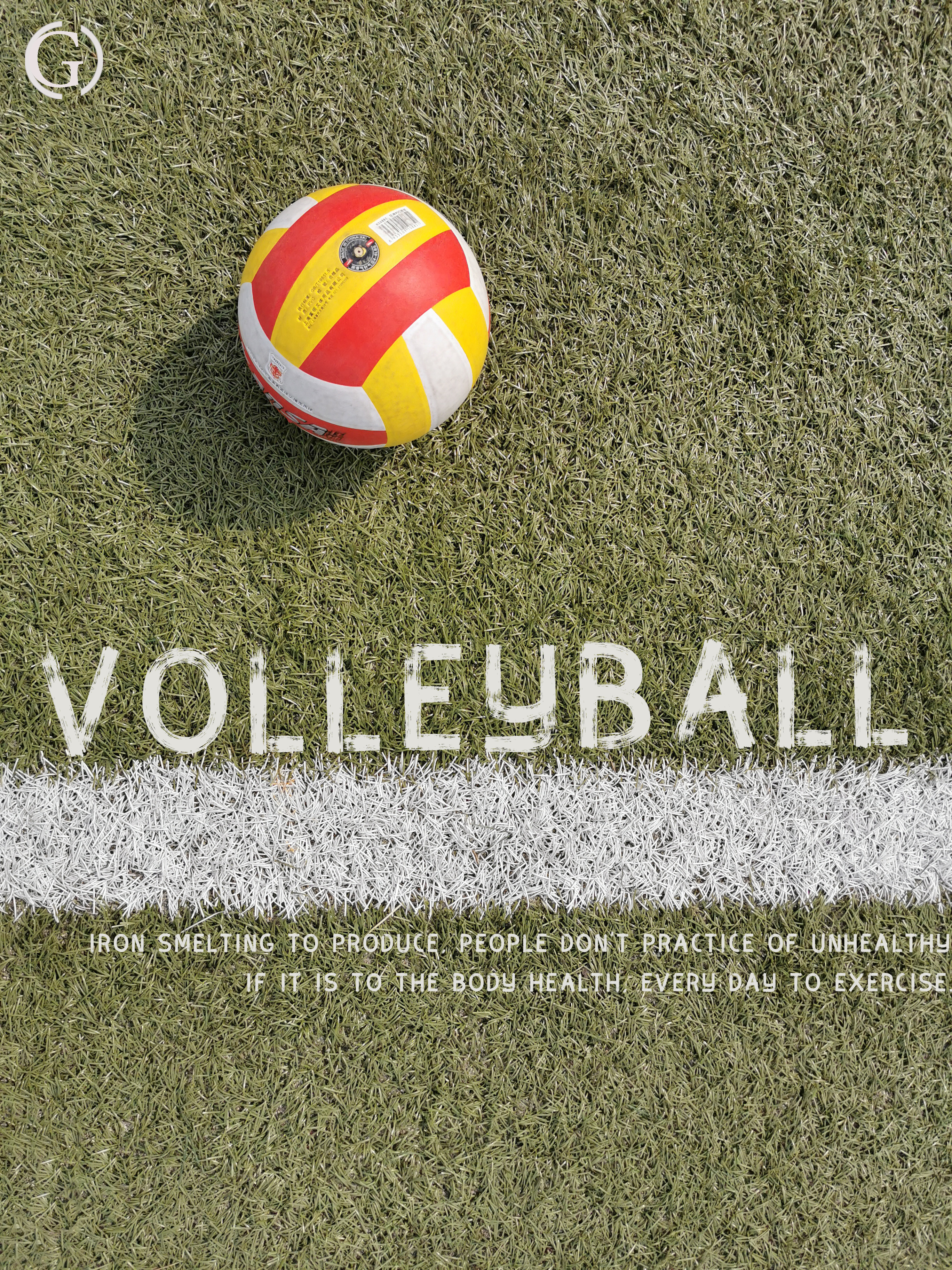 排球|平面|海报|happy想男难 - 原创作品 - 站酷 (zcool)