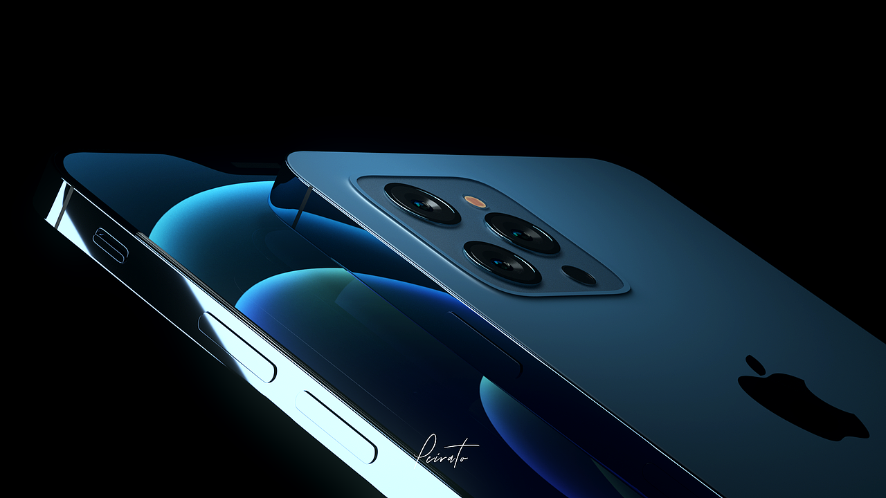 iphone 12建模/渲染练习