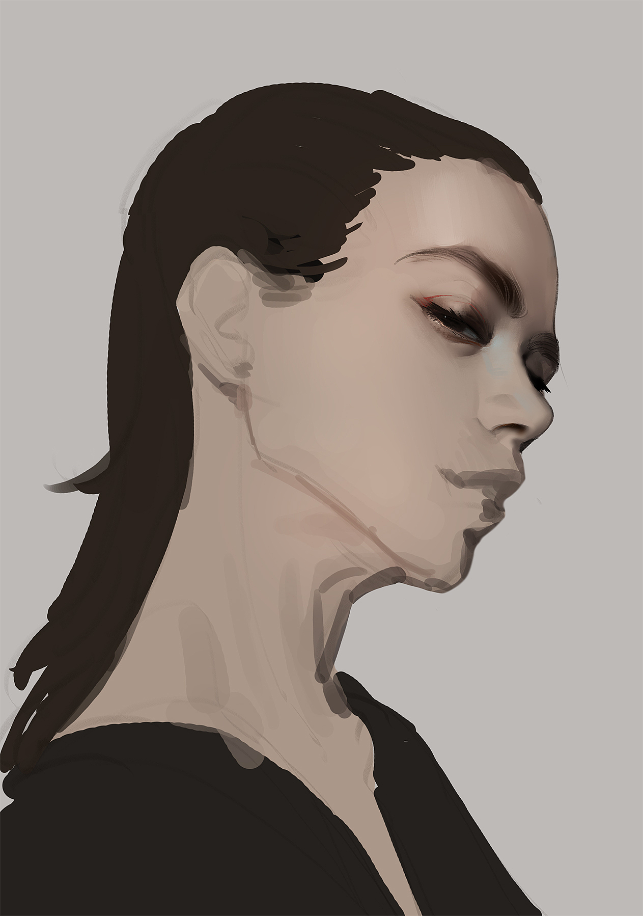 我觉得她长得像那谁！（图ZMjY1NTk5MTQ4） - 商业插画 - 站酷设计师Peter肖吉原创素材 - 站酷ZCOOL