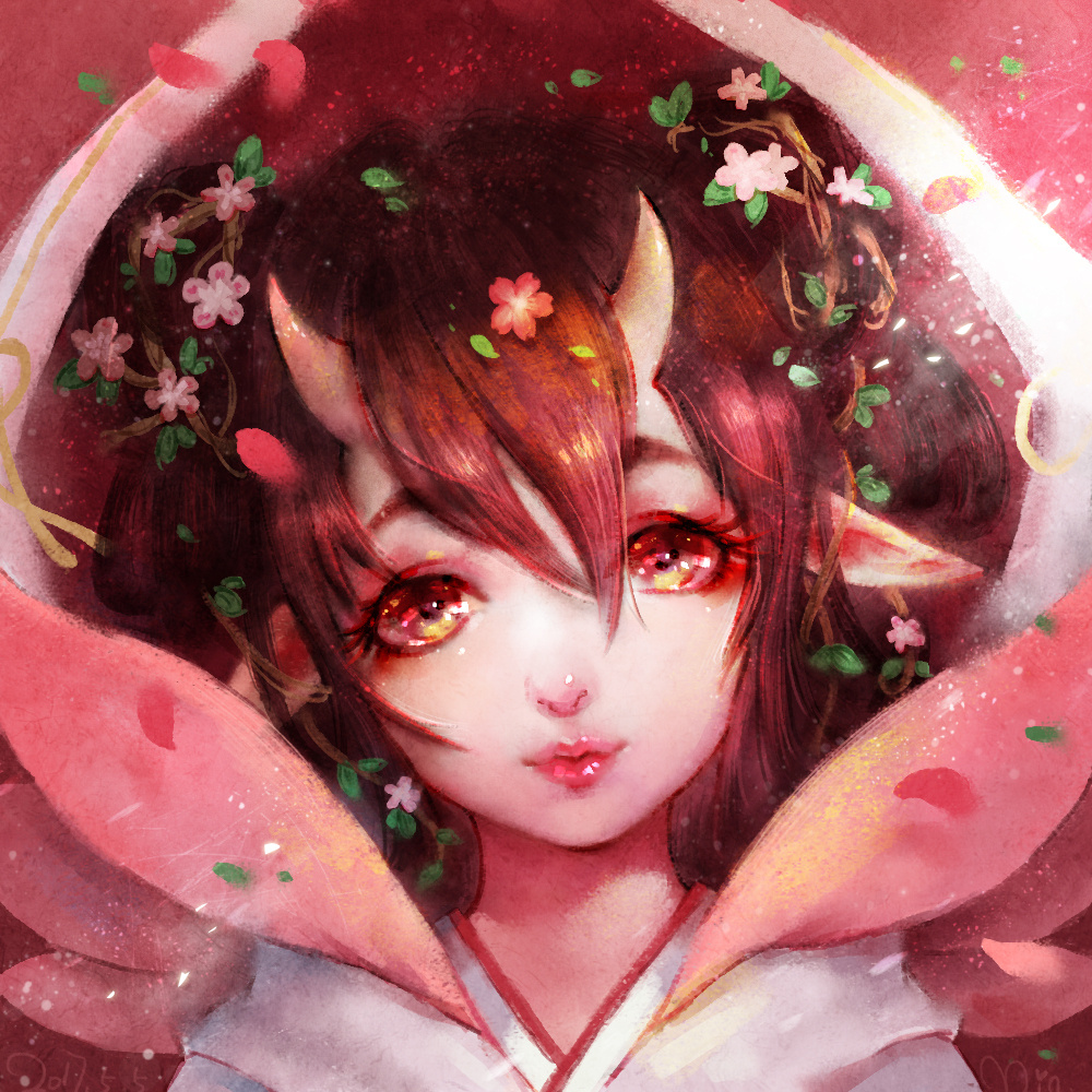 阴阳师萌萌哒桃花妖