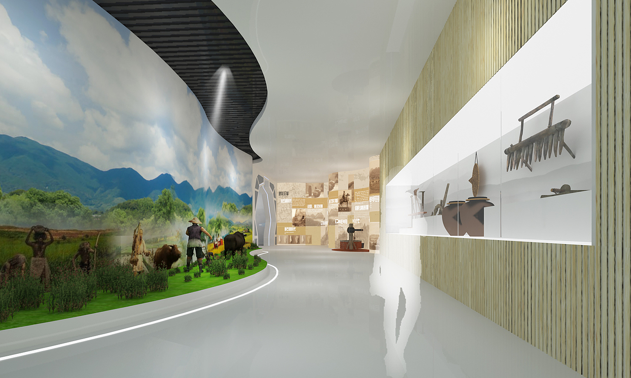 文化科技展馆展厅设计（图ZMjIwNDA0NzEy） - 展陈设计 - 站酷设计师一点也不辣原创素材 - 站酷ZCOOL