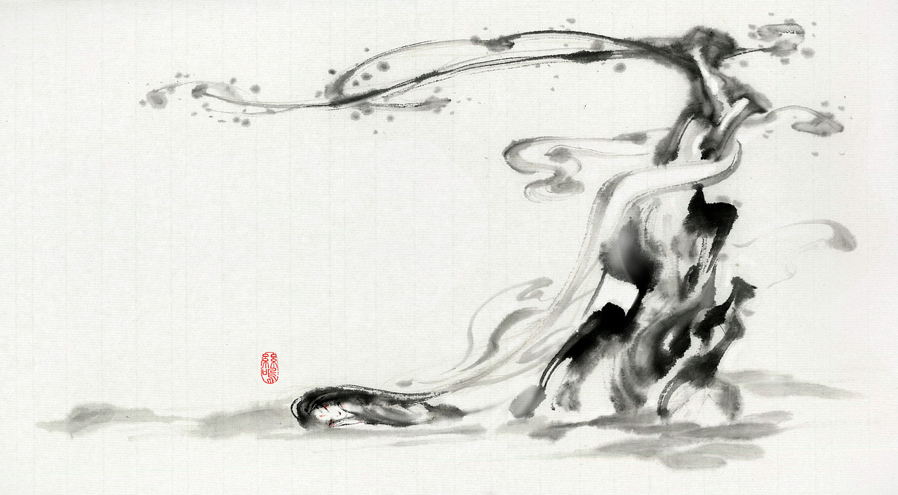 夏至随笔涂（图ZMzA4MjIwMzc2） - 商业插画 - 站酷设计师丝鸣原创素材 - 站酷ZCOOL