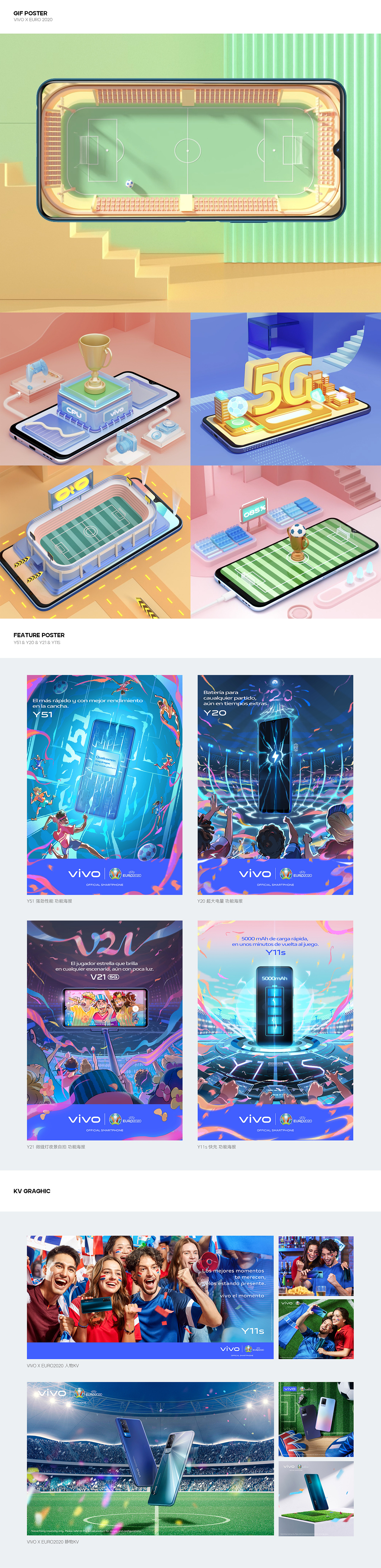 VIVO x 欧洲杯2020 创意视觉
