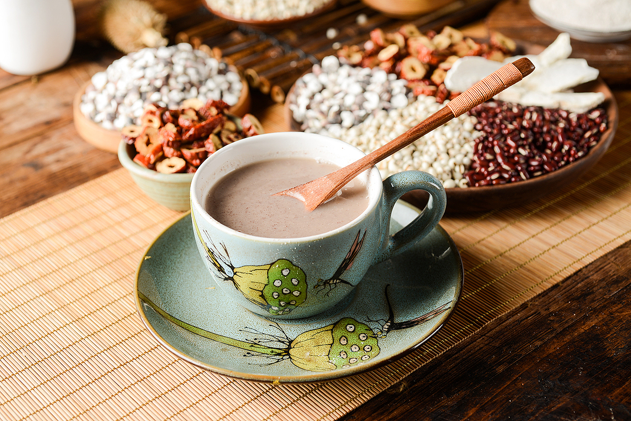 铁棍山药红豆薏米粉 五谷代餐粉（图ZODk5OTI0OTY=） - 产品摄影 - 站酷设计师玟玟原创素材 - 站酷ZCOOL