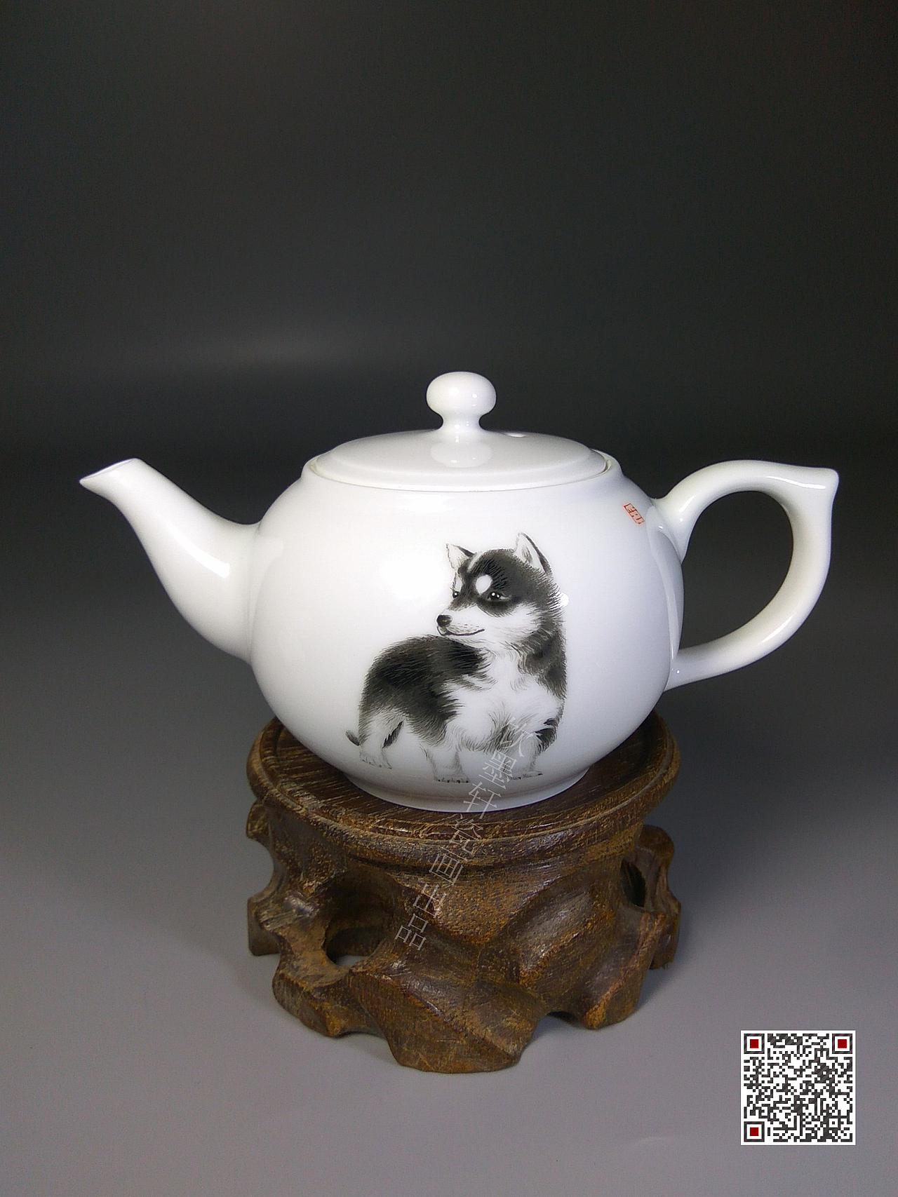已售，接受定制（图ZMTEwMDE5MTI0） - 工艺品设计 - 站酷设计师饮墨轩瓷画工作室原创素材 - 站酷ZCOOL