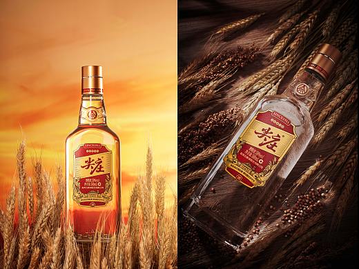 麦田之下  I  五粮液尖庄白酒拍摄