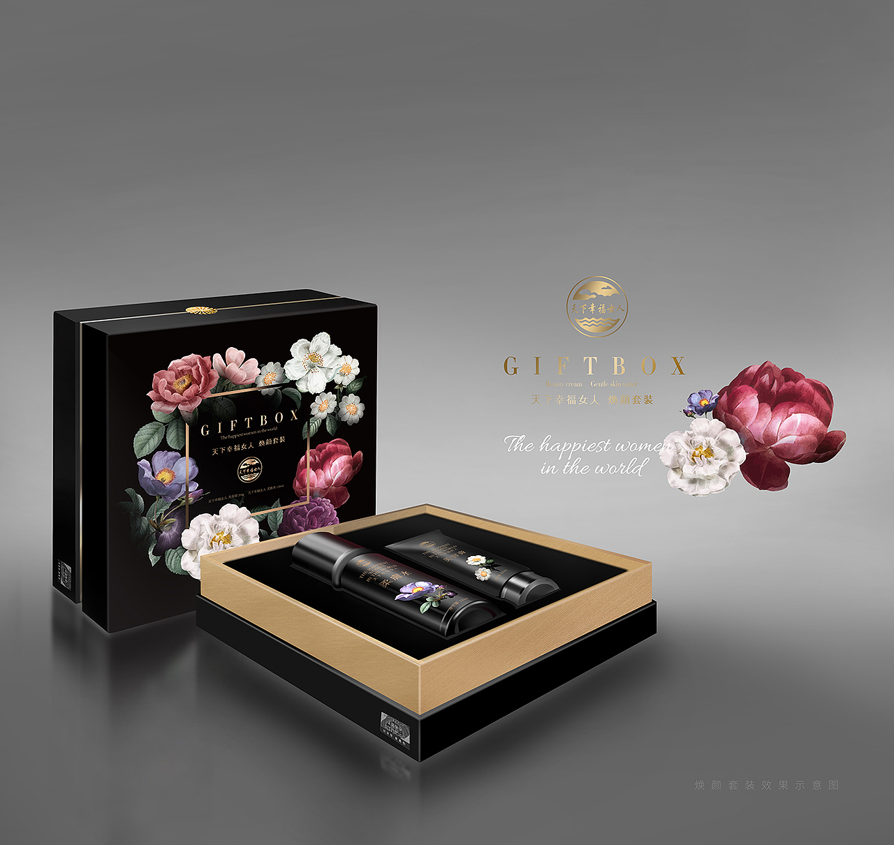 Happy Women in the World Recover Beauty Set