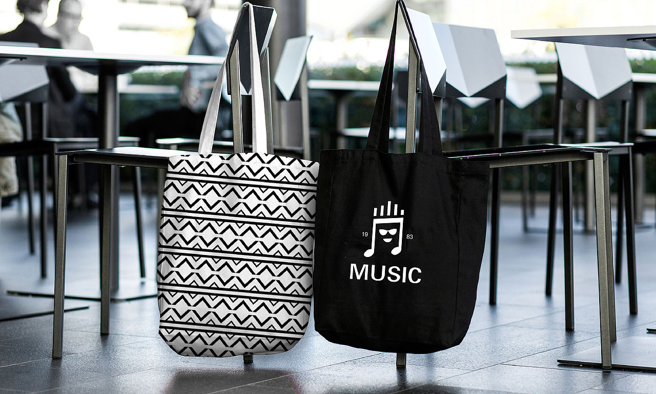 MUSIC 品牌形象设计 酷 表情 舞蹈 音乐LOGO 黑色VI（图ZNzI2MjA4MTY=） - Logo - 站酷设计师末日孤歌原创素材 - 站酷ZCOOL