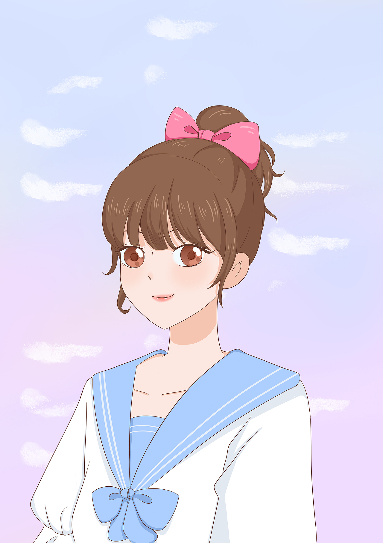 二次元少女（圖ZMjkyNzM3MjYw） - 創(chuàng)作習(xí)作 - 站酷設(shè)計(jì)師一點(diǎn)lkjh原創(chuàng)素材 - 站酷ZCOOL