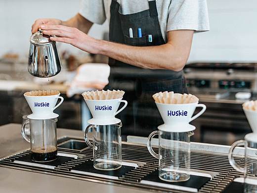 HUSKIE-咖啡品牌设计