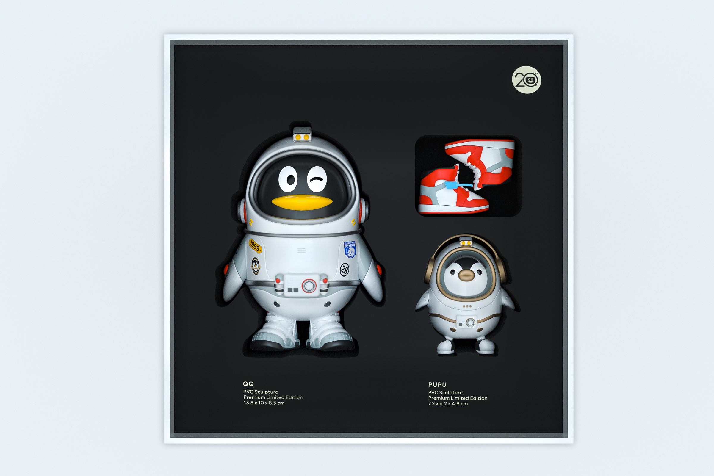 【高定限量版】太空鹅手办正式众筹|三维-手工艺-其他|资讯|腾讯isux 