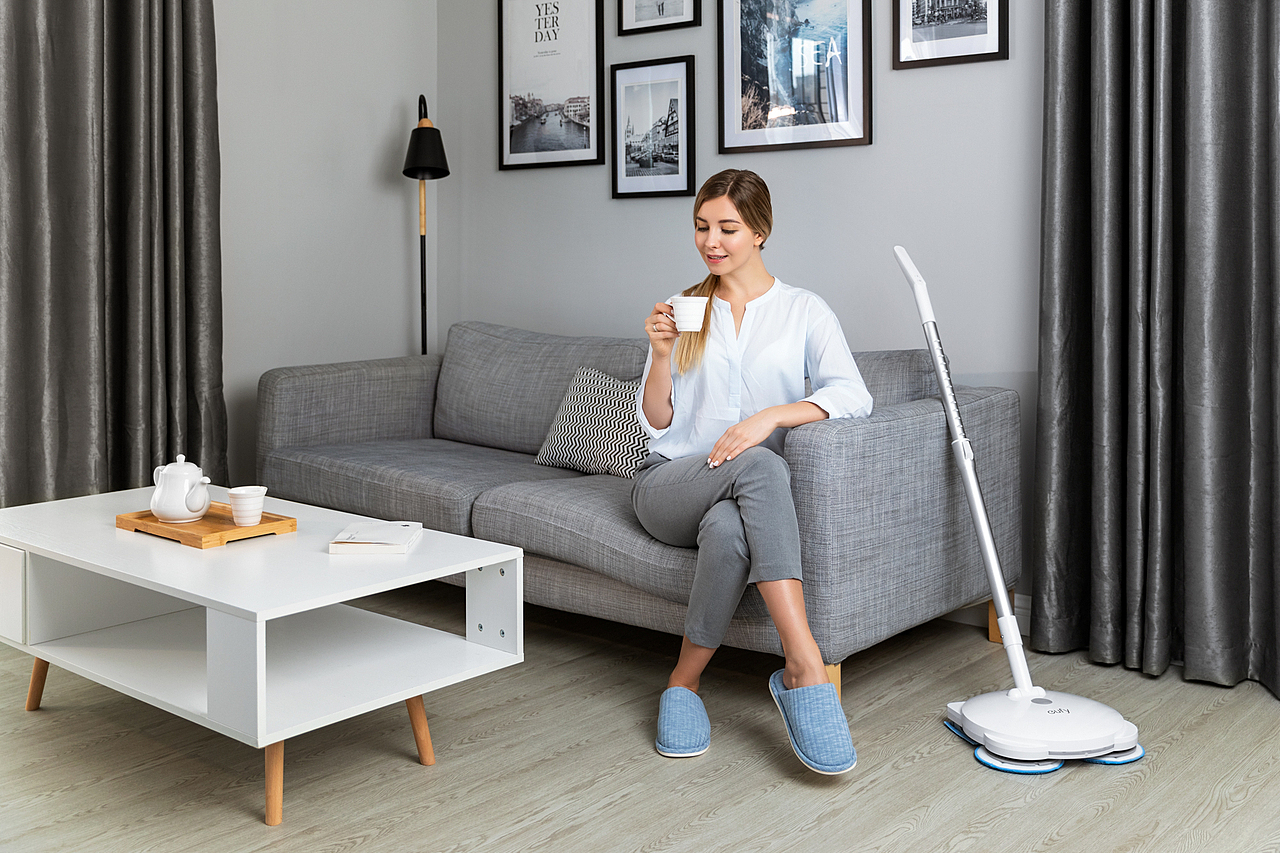 品牌案例丨eufy小旋风电动拖把（图ZMTMzMTAwNDg0） - 产品摄影 - 站酷设计师白底图原创素材 - 站酷ZCOOL