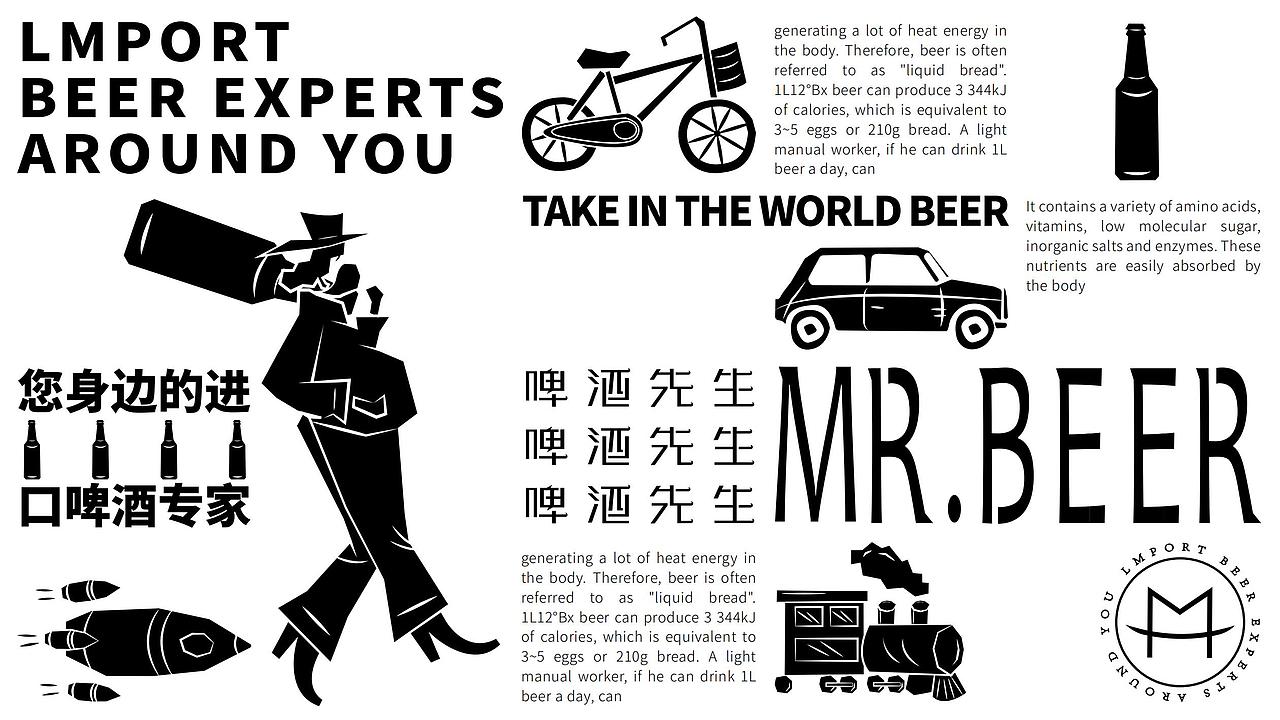 2020案例-MR.BEER啤酒先生 / SACDESIGN(图ZMjg4NTIzMjU2) - 品牌 - 站酷设计师SACdesign原创素材 - 站酷ZCOOL