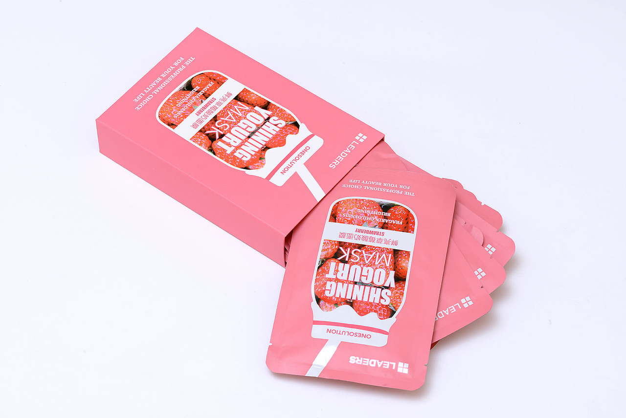 核心至美水果酸奶面膜包裝（圖ZMTA4ODc5OTM2） - 包裝 - 站酷設(shè)計(jì)師桃蘇桃蘇原創(chuàng)素材 - 站酷ZCOOL