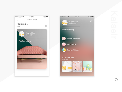 界面跳轉(zhuǎn)（個人主頁-ZMjQwMjg5MzY=） - 交互/UE - 站酷設(shè)計師Kasieri原創(chuàng)素材 - 站酷ZCOOL
