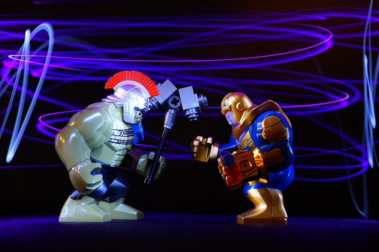 漫威复联乐高 光绘