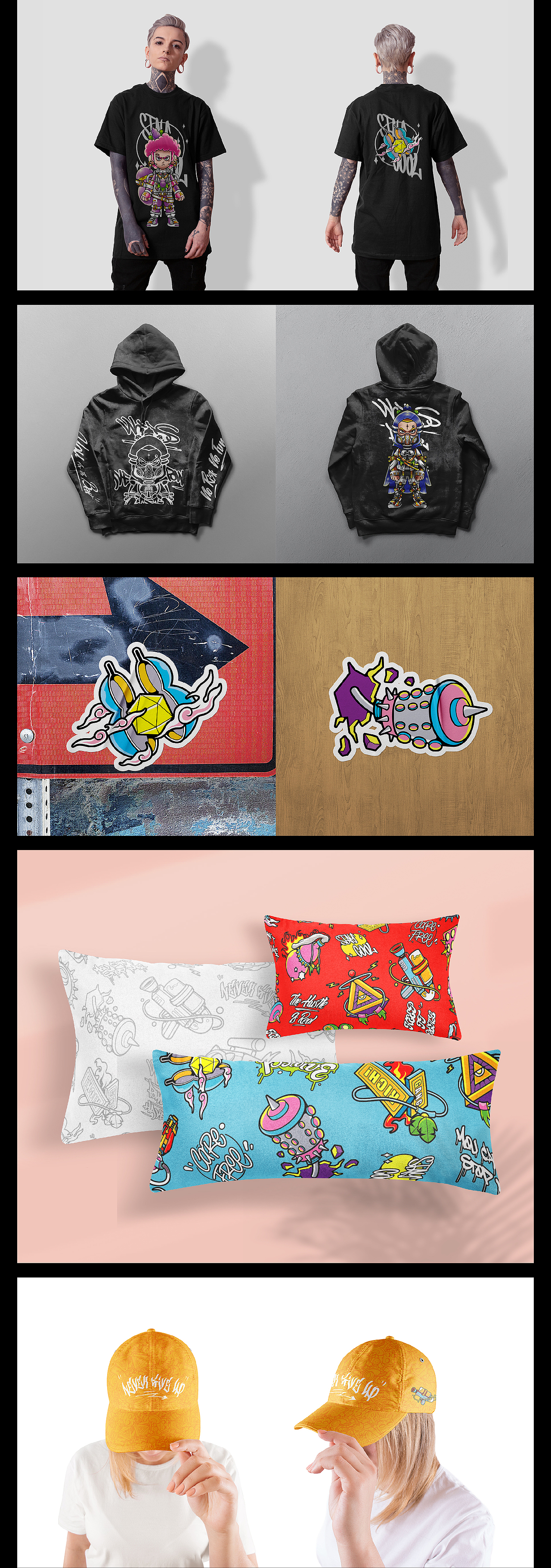 【国漫万创】暗黑系葫芦兄弟潮流IP设计（图ZMjcxMTIxOTEy） - IP形象 - 站酷设计师Lexkon_Liu原创素材 - 站酷ZCOOL