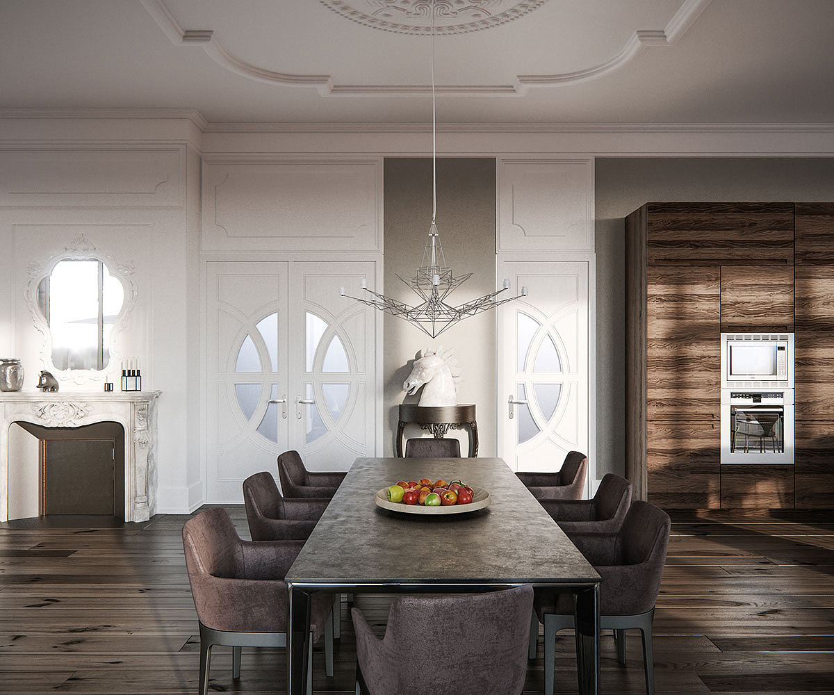 ZINGVR 室内设计CGI作品:顶楼楼阁