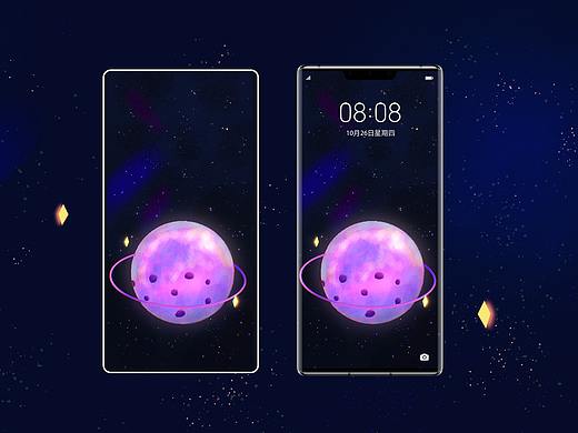 手机壁纸 | 星空的夜