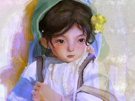 第一次ps厚涂