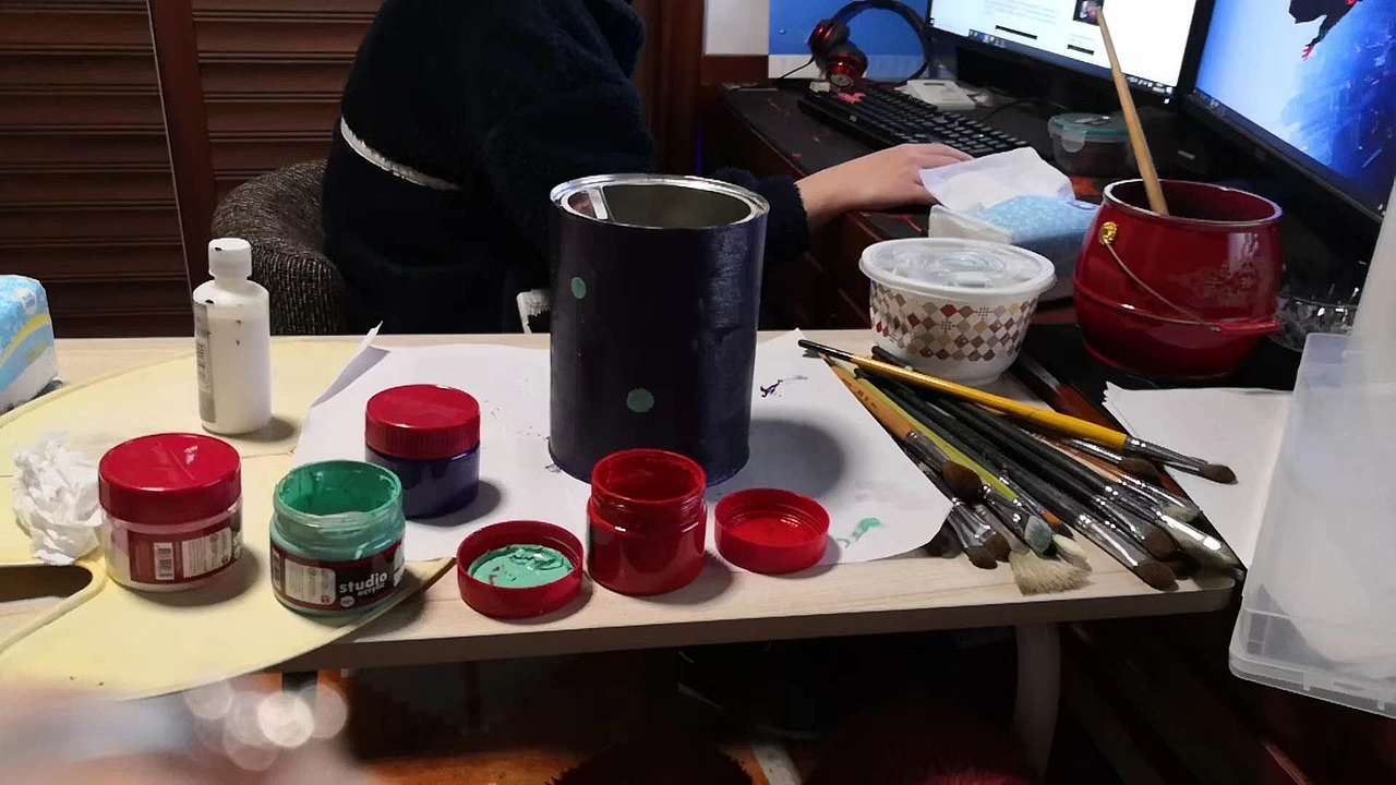 頭尾星空筆罐——兒子的奶粉罐（圖ZMTk4MjAxMzcy） - 兒童插畫 - 站酷設(shè)計師亦十八L原創(chuàng)素材 - 站酷ZCOOL