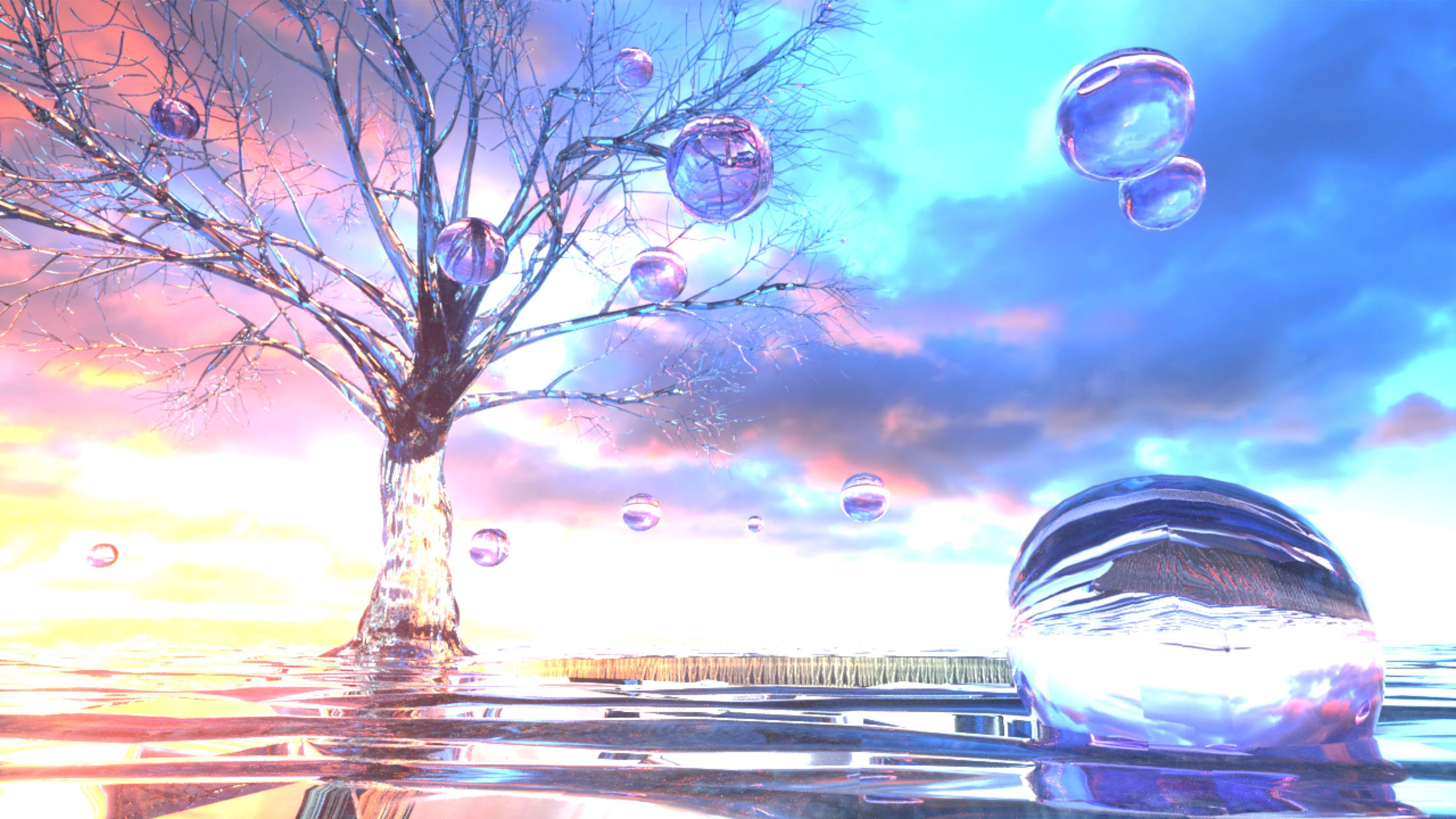 c4d 水晶树建模|三维|场景|辣条92 - 原创作品 - 站酷 (zcool)