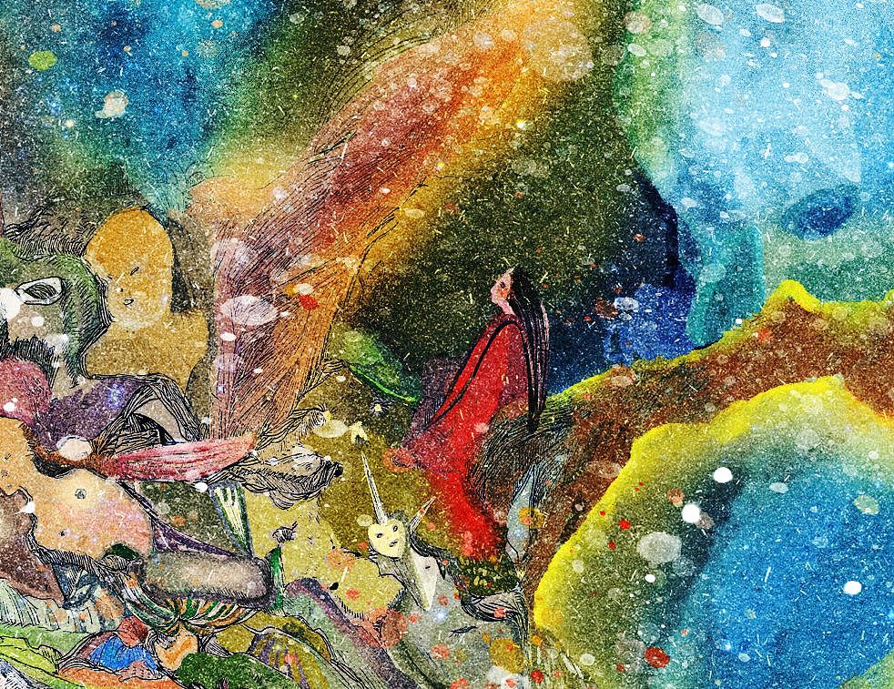 精怪星空（图ZMzYwOTk3MjA4） - 艺术插画 - 站酷设计师李诗音lsy原创素材 - 站酷ZCOOL