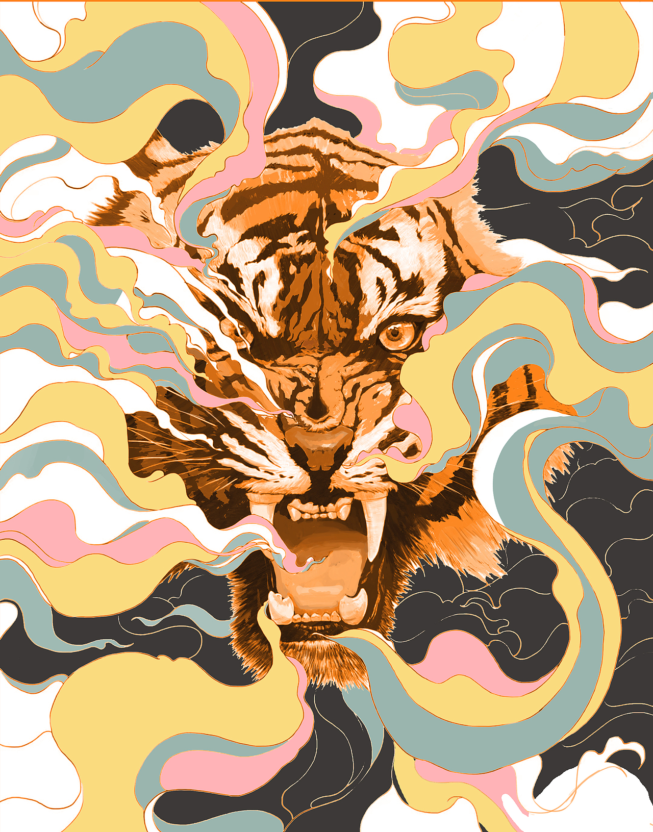 王者之势——虎啸