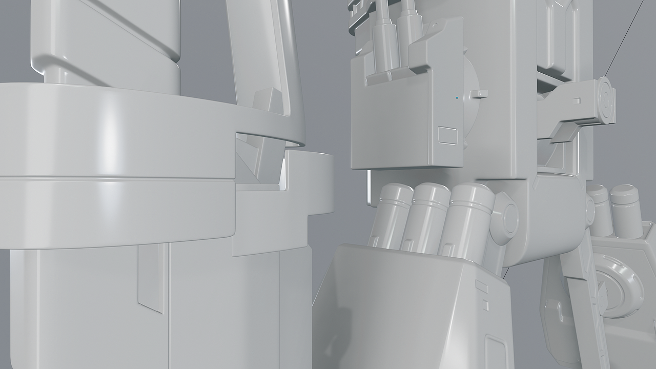 碧蓝航线 凌波舰装白模