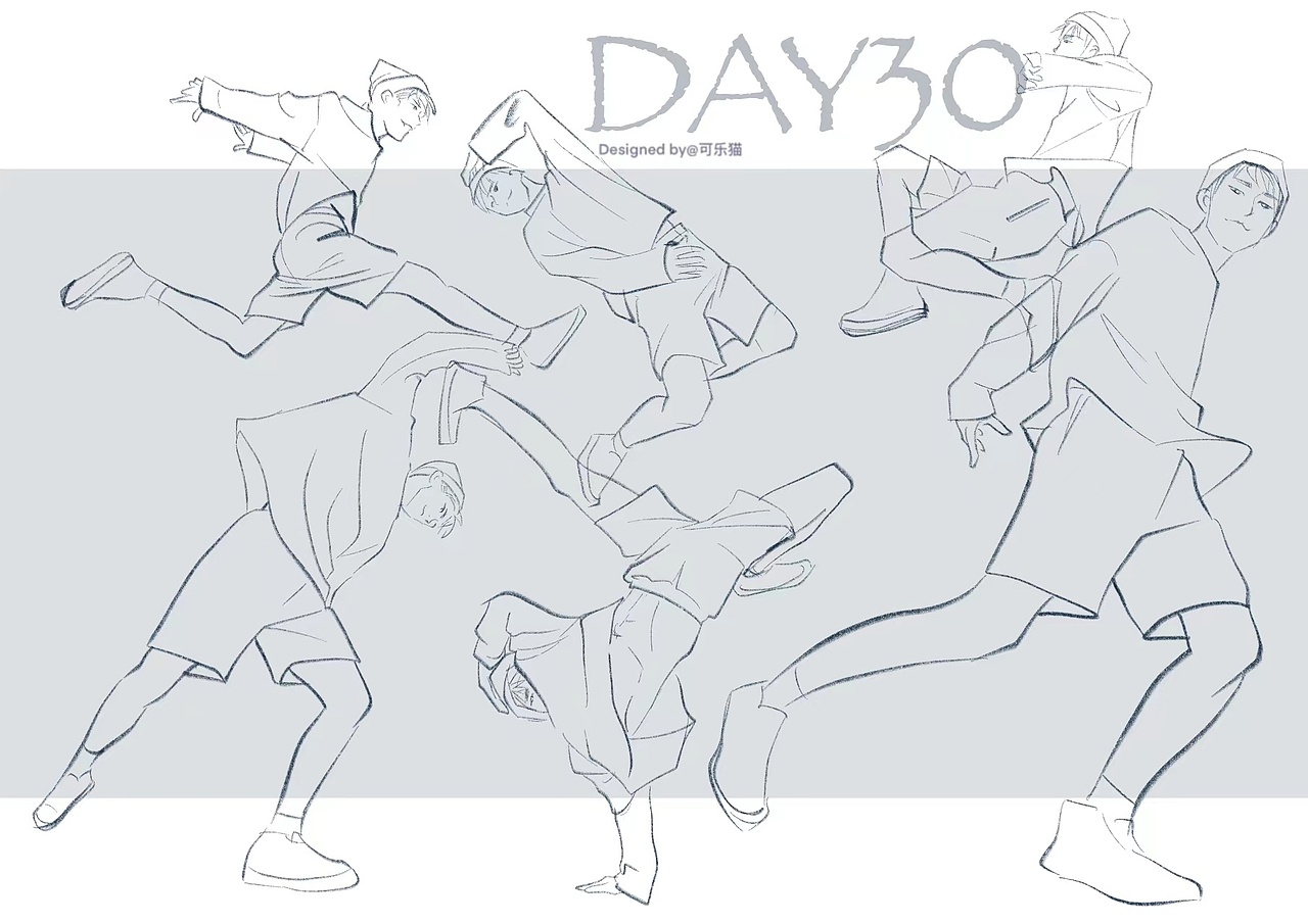 #速写60天挑战赛#Day30@速写班长（图ZMjk1MDE5NDM2） - 创作习作 - 站酷设计师可乐猫1122原创素材 - 站酷ZCOOL