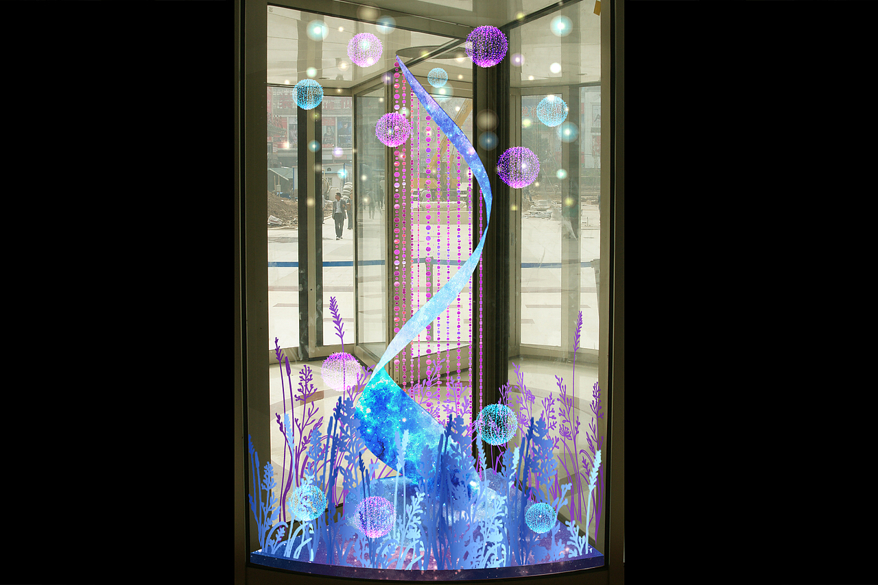 圣诞美陈（图ZMTAxMzE0Njcy） - 景观设计 - 站酷设计师灰灰520原创素材 - 站酷ZCOOL