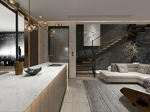 极简艺术 随心所欲|金科御临河别墅设计效果图