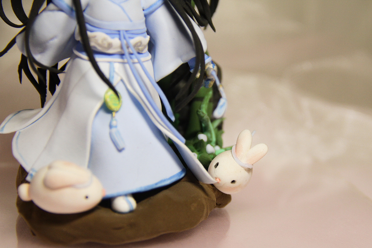 轻粘土 制作 蓝忘机（图ZMjc1MjY1NzQ0） - 手办/模玩 - 站酷设计师猫小咖原创素材 - 站酷ZCOOL