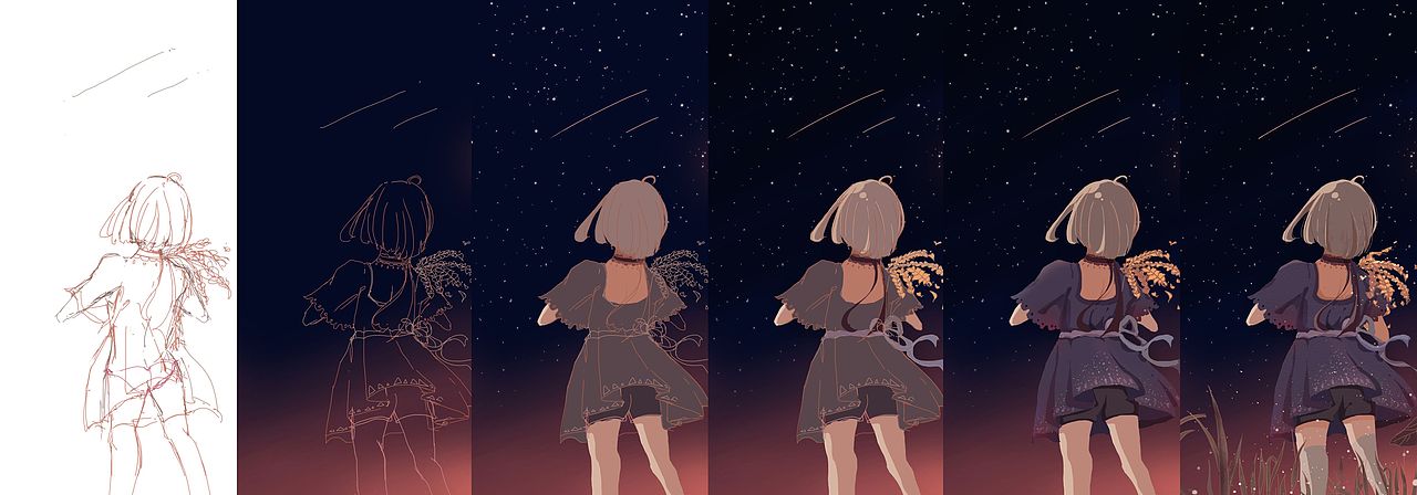 【手机壳】星空少女
