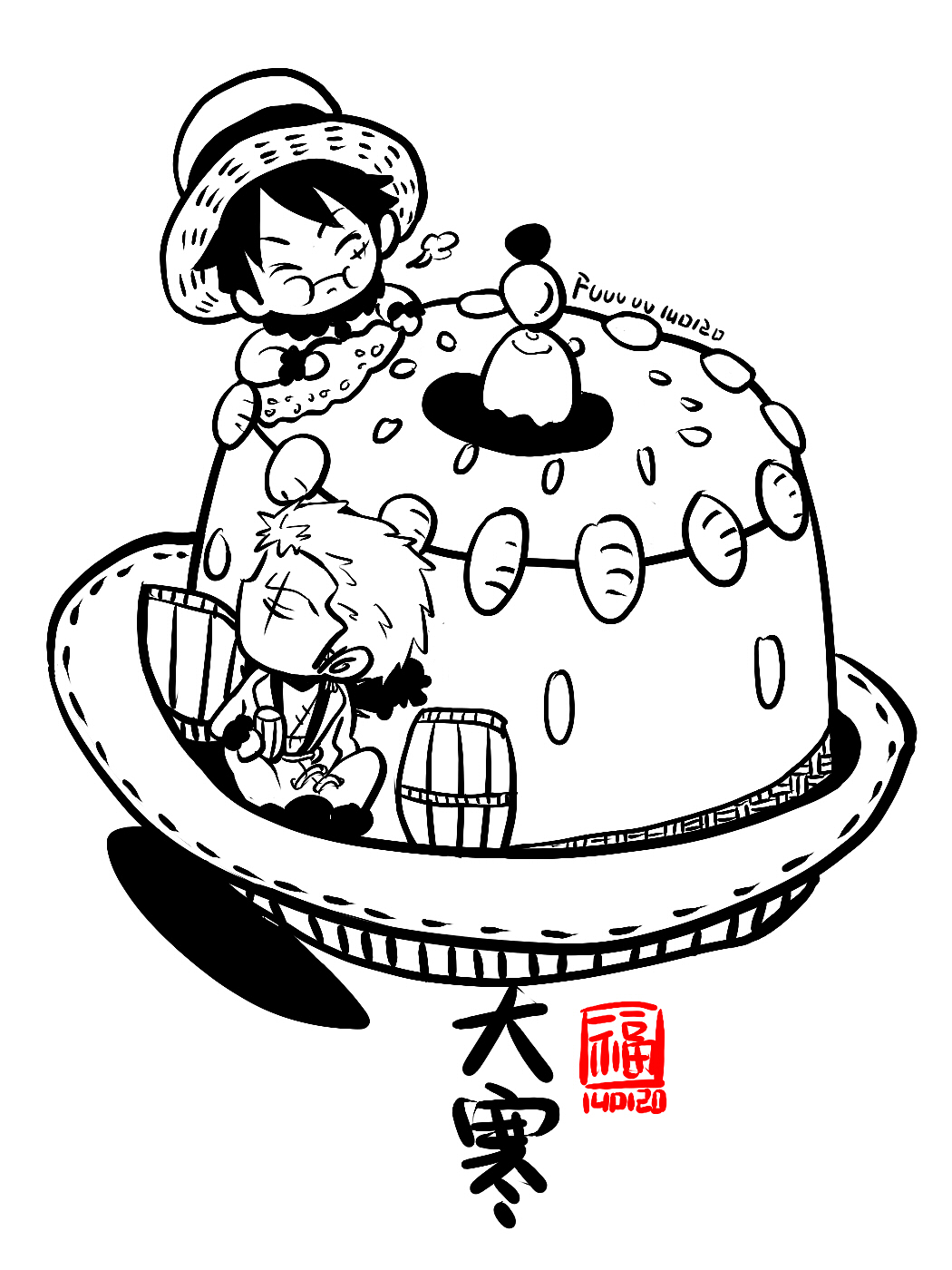 吃货的二十四节气(图ZMjI4MDA0MDQ=) - 艺术插画 - 站酷设计师Fuuuuuu原创素材 - 站酷ZCOOL
